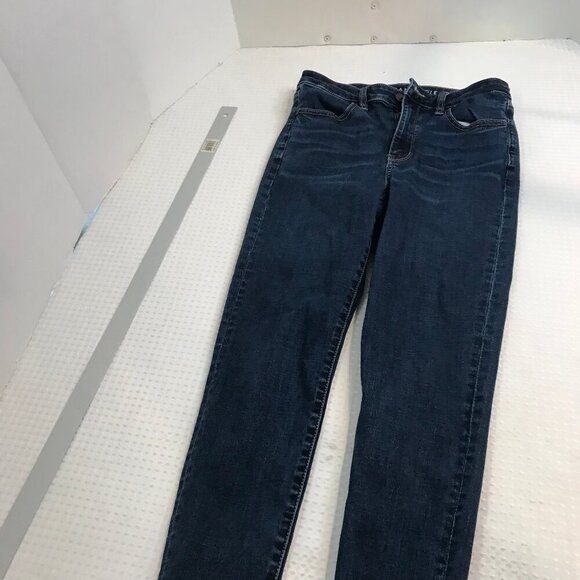 AMERICAN EAGLE WOMENS SUPER HI-RISE JEGGING JEANS SIZE 8 - Picture 1 of 7